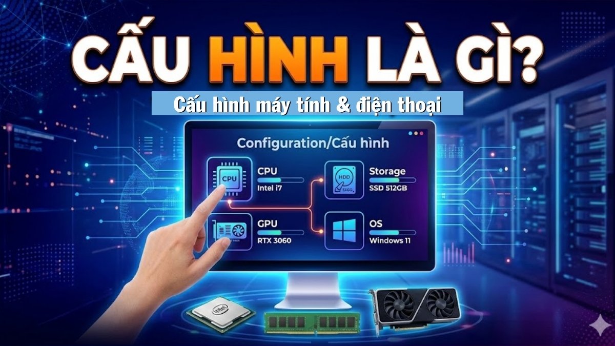 Cấu hình là gì? Hiểu đúng và cách chọn chuẩn hiện nay